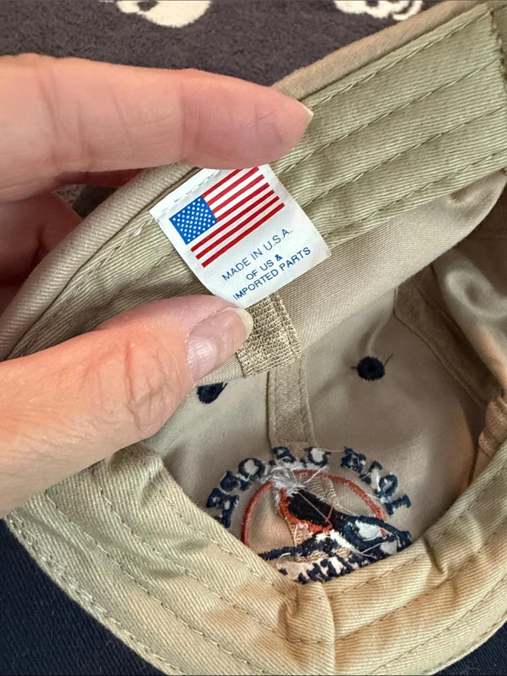 Vintage 101st U.S. Open Golf Southern Hills OK USGA member hat ball cap
